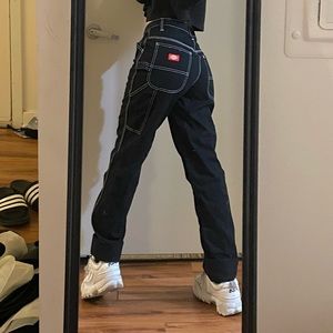 Dickies x Urban Outfitters Contrast Stitch Straight Leg Jeans